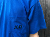 XO Upcycled Pocket T-Shirt (Blue) photo 