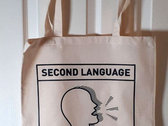 Ltd edition Second Language 'Fluent In Music' tote bag photo 