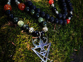Luciferian Mala Beads Necklace & Pendant photo 