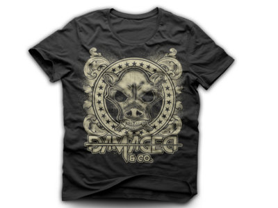 Pig Skull Emblem T-shirt main photo