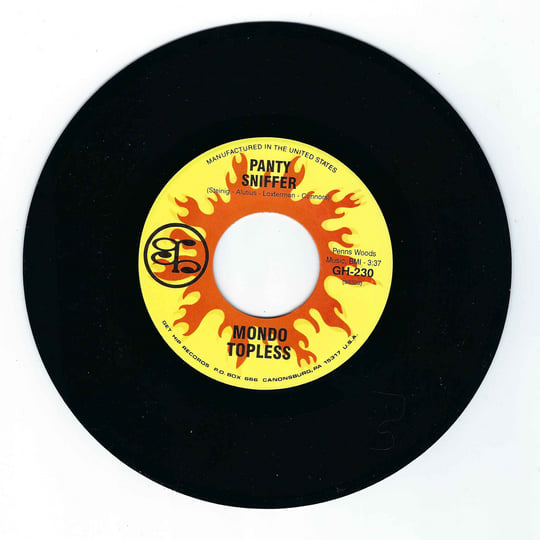 No More / Panty Sniffer | Mondo Topless | Get Hip Recordings