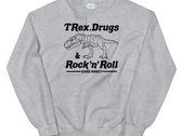 TRex Drugs & Rock'n'Roll Sweatshirt Assorted Colors photo 
