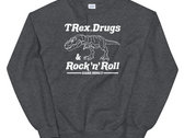 TRex Drugs & Rock'n'Roll Sweatshirt Assorted Colors photo 