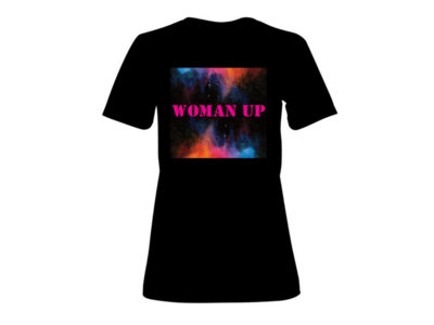 ''woman up'' premium t-shirt (femme/women) main photo