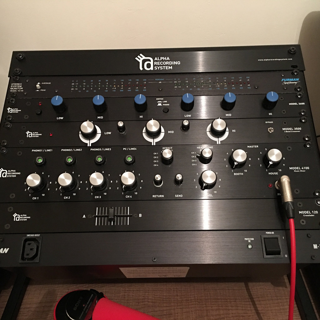ALPHA RECORDING SYSTEM 4100 ロータリーミキサー