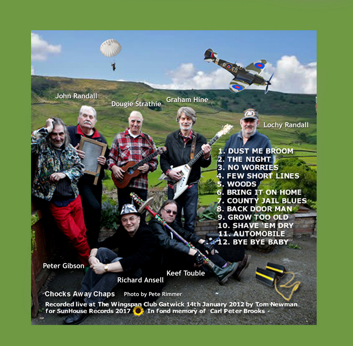 Chocks Away Chaps Brett Marvin and the Thunderbolts