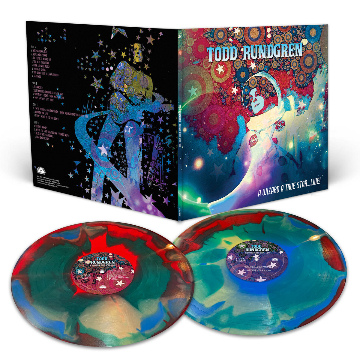 Limited Rainbow Swirl LP