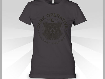 Dark Operative "Rocky Logo" Short Sleeve Women's Scoop Neck T-Shirt (Vintage Black) main photo