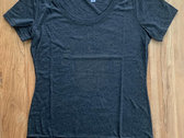 Dark Operative "Rocky Logo" Short Sleeve Women's Scoop Neck T-Shirt (Vintage Black) photo 