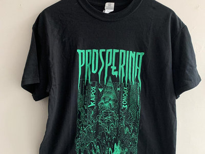 Prosperina - Black & Green 'Mayday Mystery' T-Shirt main photo