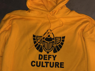 Defy Culture Yellow Hoodie V1 main photo