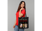"Gary Miller's Mad Martins" Design Tote Bag (Full Colour Print on Black) photo 