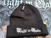 NIGHT IN GALES - embroidered logo beanie (silverwhite) photo 