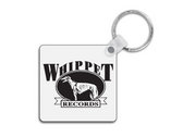 Whippet Records Logo Design - Double-Sided Keyring photo 