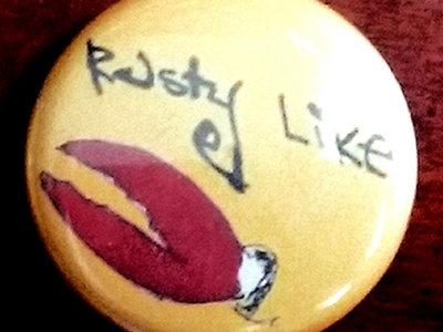 Rusty-Like - "Pirouette" Tour Pin / Button (Yellow) (2006) main photo