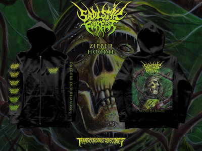SADISTIK FOREST - Obscure Old Remains Zipped Hoodie main photo