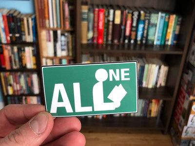 AllOne Library Logo Stickers main photo