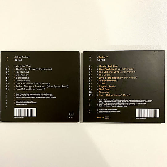 N-Port and X-Port - both albums | System 7 & Mirror System