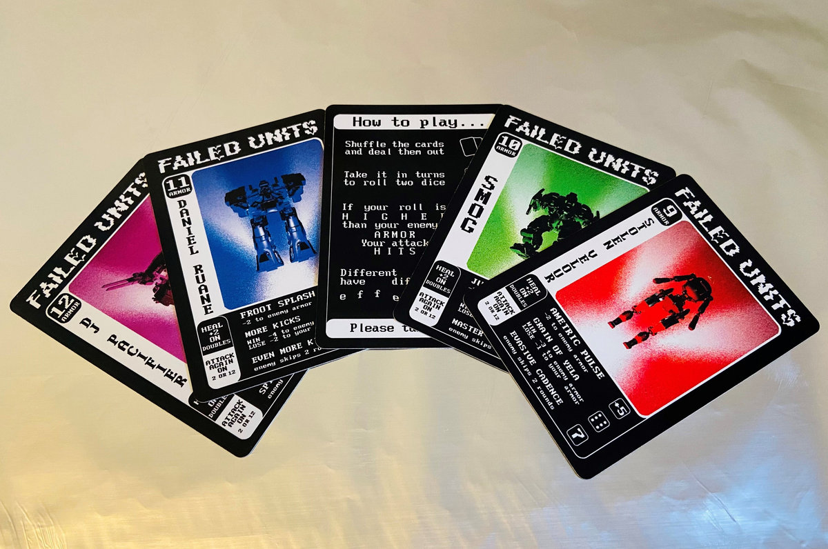 Mighty Morphin' Power Bangers Various Artists Failed Units