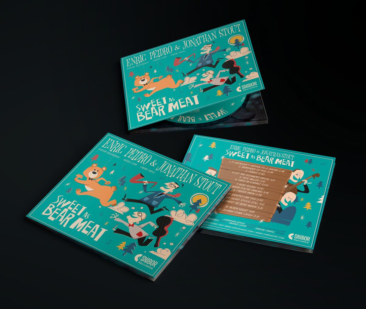 Physical Cd (hard copy) + Digital download + Poster Enric Peidro