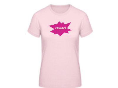Rework Star T-shirt pink, girl main photo