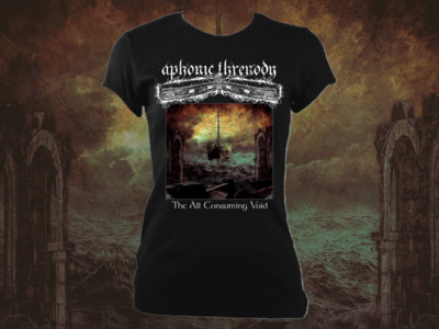 'The All Consuming Void' Ladies album artwork fitted t-shirt main photo