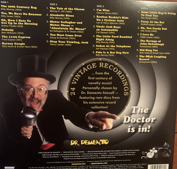 Dr. Demento: First Century Dementia-The Oldest Novelty Records Of