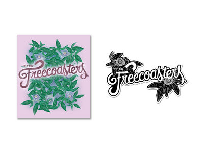 Freecoasters 4-inch sticker pack main photo