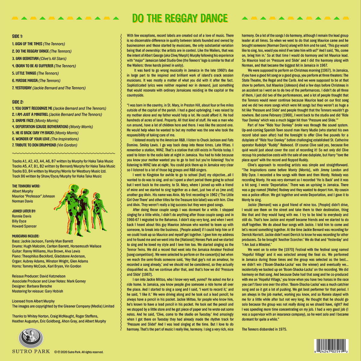 Little Things | The Tennors | Sutro Park Records