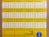 Stereolab - The In Sound stamp sheets (set of 4 different colors) photo 