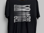 Escapes Black Cotton T-shirt + Limited Edition Cd-R photo 