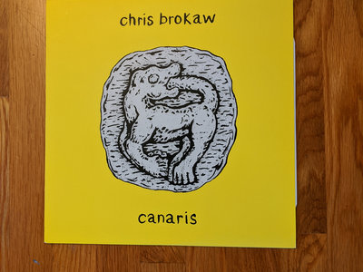 Chris Brokaw "CANARIS" lp 2017 reissue main photo