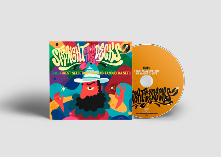 洋楽 GUTS STRAIGHT FROM THE DECKS LP Straight From The Decks Vol.4 | Guts