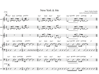 New York & Me (Score) + Digital Track main photo