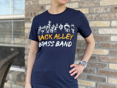 Back Alley Brass Band - Ultra Soft Silhouette T-Shirt main photo