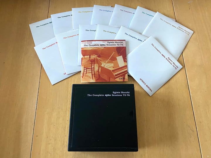 The Complete AYNA sessions 72-76 | Egisto Macchi | soave
