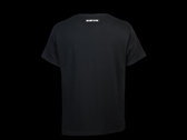 Black T-shirt - Military Green Print photo 