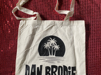 Dan Brodie "Sunset & Palm Tree" Calico Tote Bag main photo