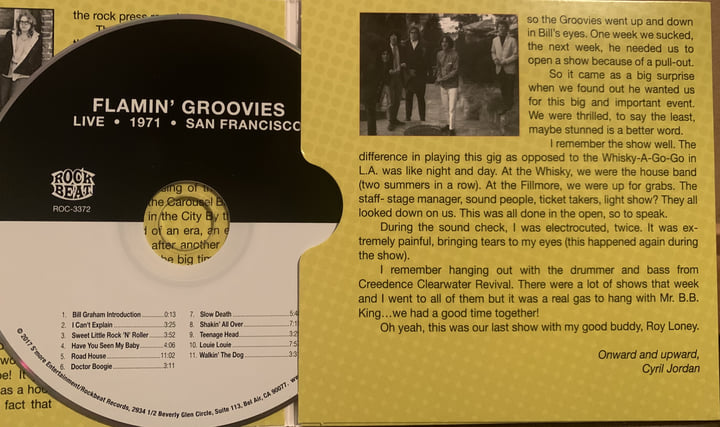 Flamin’ Groovies レコード　2枚組　1972年　オリジナル Flamin Groovies : Flamingo (LP, Vinyl record album) -- Dusty