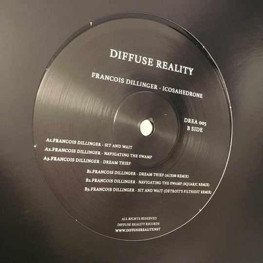Francois Dillinger with remixes from AUX88, Squaric & Detroit's