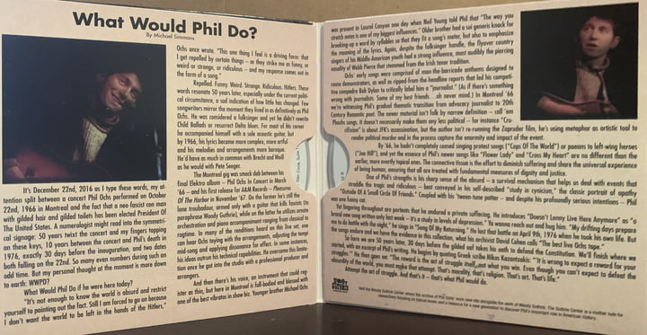 Live In Montreal October 22, 1966 | Phil Ochs