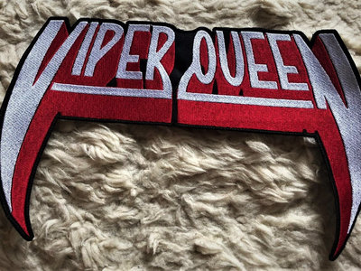 Viper Queen - "Surrender To The Bite" Logopatch (34cm) main photo