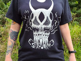 Wisdom of Silenus Smoking Skull T-Shirt photo 