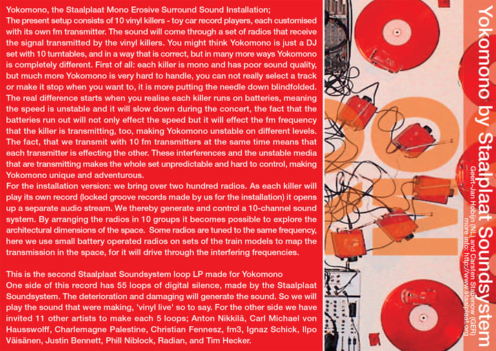 Yokomono 02 55 Lock Grooves | Ilpo Väisänen, Phill Niblock