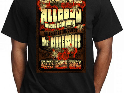 Allgood / The Bitteroots "2021 Spring Run Through The Southeast" T-Shirt main photo