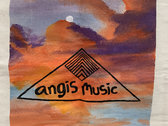 Limited Edition Tote Bag with hand-painted Angis Music logo photo 