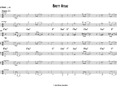 "Brett Atlas" Sheet Music (Score w/Program Notes + Parts) main photo