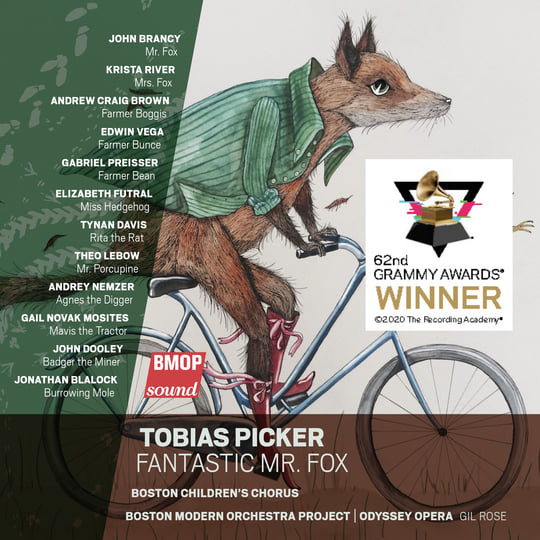 Tobias Picker: Fantastic Mr. Fox | Boston Modern Orchestra Project