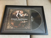 Signed 'Leaves' LP framed for wall hanging photo 