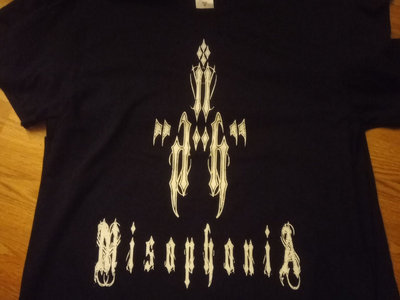 Misophonia 'Vlad' logo T-shirt plus Exposed ii digital album main photo